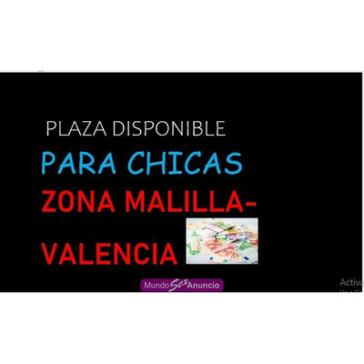 PLAZA DISPONIBLE INGRESO INMEDIATO