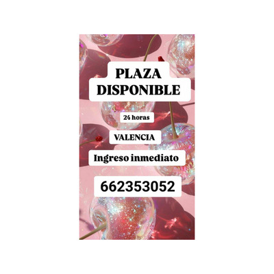 CÓMODAS PLAZAS DISPONIBLES, VALENCIA !