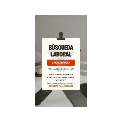 SOLICITO ENCARGADA