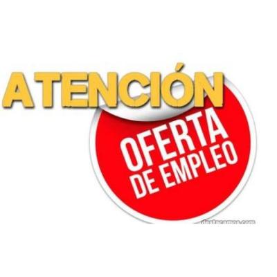 PLAZAS DISPONIBLES, URGE!!