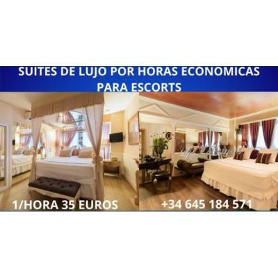 Suite de lujo económicos por hora