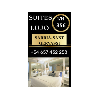 SUITES DE LUJO 1/h 35€
