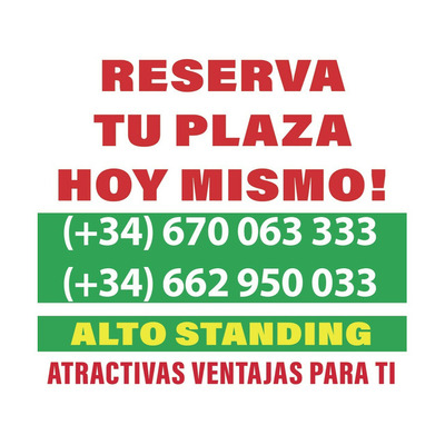 RESERVA TU PLAZA EN CASTELLON