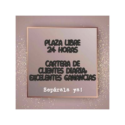 Plazas  disponibles para chicas