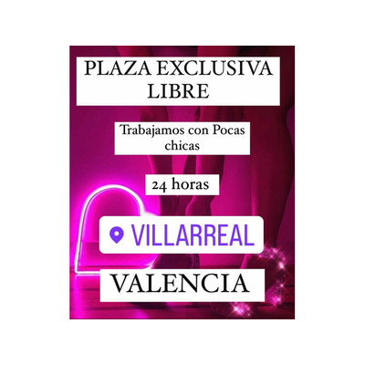 ¡¡¡PLAZA DISPONIBLE UNICA OPORTUNIDAD!!!